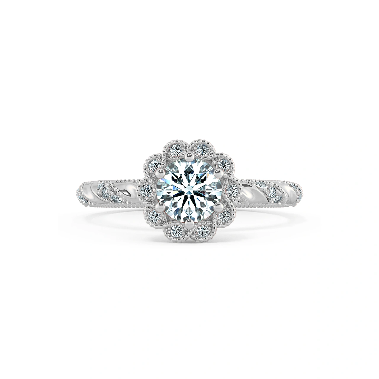 Nhẫn đính hôn Solitaire Twiss NCH1711 2